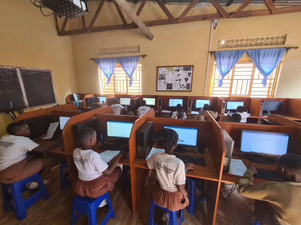 Lessons at Glorious Kindergarten & Primary School